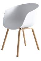 SalesFever Esszimmerstuhl 2er Set weiß 382219 SalesFever Esszimmerstuhl 2er Set weiß 382219