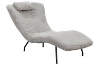 SalesFever Relaxliege Hellgrau 390399 SalesFever Relaxliege Hellgrau 390399