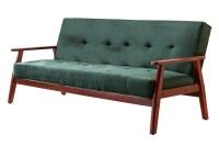 SalesFever Schlafsofa Samt SalesFever Schlafsofa Samt