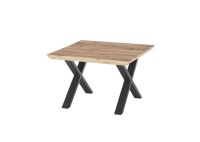 MCA Furniture Couchtisch Asola 70 cm mit X-Gestell MCA Furniture Couchtisch Asola 70 cm mit X-Gestell