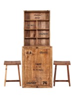 Sit Möbel Klapptisch mit 2 Hockern Rustic 01930-04 Sit Möbel Klapptisch mit 2 Hockern Rustic 01930-04