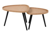 Sit Möbel Cork Beistelltisch 2er Set 19000-83 Sit Möbel Cork Beistelltisch 2er Set 19000-83