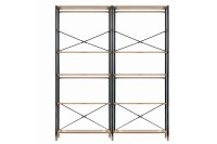 Möbilia Regal mit Erweiterungselement 12020082 Möbilia Regal mit Erweiterungselement 12020082