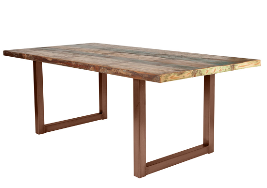 Sit Möbel Tisch 180 x 100 cm buntes Altholz 15022