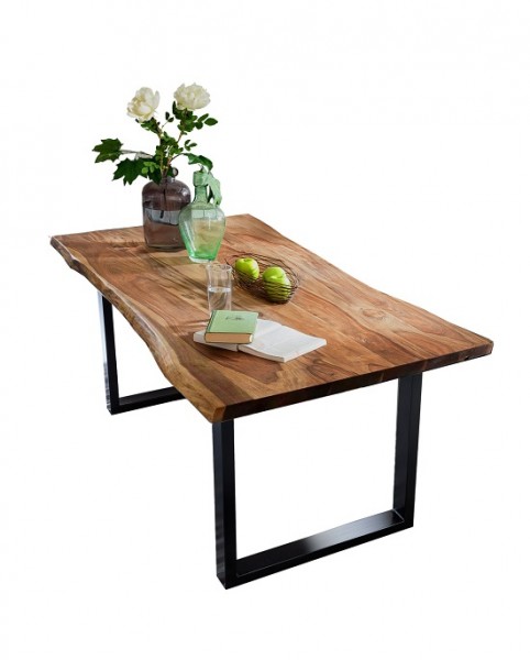Sit Möbel Tisch 160 x 85 cm Akazie mit Baumkante 07189-99