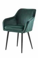 SalesFever Esszimmerstuhl Tannengrün Samt 381878 SalesFever Esszimmerstuhl Tannengrün Samt 381878