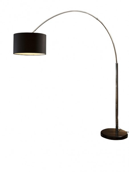 SalesFever Bogenlampe 210 cm schwarz