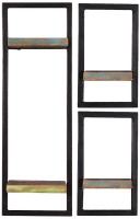 Sit Möbel Wandregal-Set 3-teilig Riverboat 09101-06 Sit Möbel Wandregal-Set 3-teilig Riverboat 09101-06