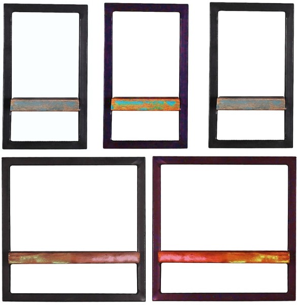 Sit Möbel Wandregal-Set 5-teilig Riverboat 09101-17