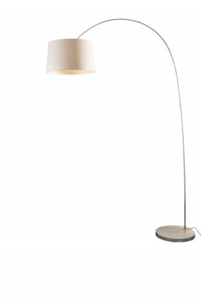 SalesFever Bogenlampe 205 cm weiß