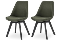 SalesFever Stuhl 2er Set Textil SalesFever Stuhl 2er Set Textil