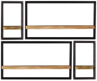 Sit Möbel Wandregal-Set 4-teilig Sidney 14300-10 Sit Möbel Wandregal-Set 4-teilig Sidney 14300-10