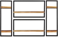 Sit Möbel Wandregal-Set 4-teilig Sidney 14300-13 Sit Möbel Wandregal-Set 4-teilig Sidney 14300-13