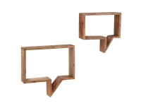 Sit Möbel Wandregal 2er-Set 19000-42 Sit Möbel Wandregal 2er-Set 19000-42