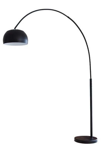 SalesFever Bogenlampe schwarz