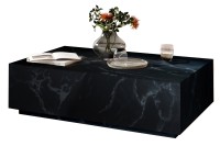 SalesFever Couchtisch 120x75 cm in Marmoroptik SalesFever Couchtisch 120x75 cm in Marmoroptik